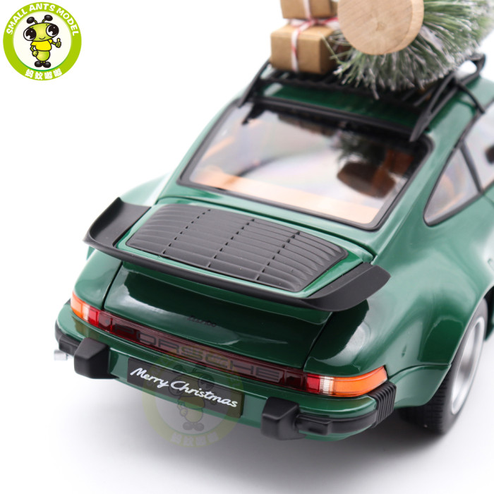 1/18 Porsche 911 Turbo 3.3 1980 Norev 187669 Green Christmas Gift Diecast Model Toys Car Gifts For Friends Father