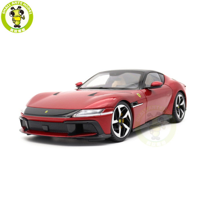 1/18 Ferrari 12 Cilindri Bburago 16928 Diecast Model Racing Car Toys Gifts For Friends