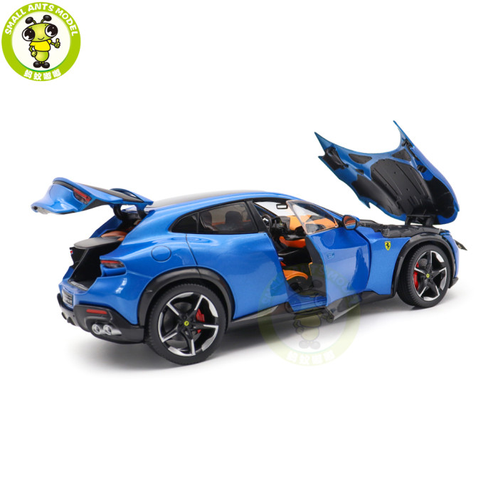 1/18 Ferrari Purosangue Bburago 16922 Diecast Model Racing Car Toys Gifts For Friends