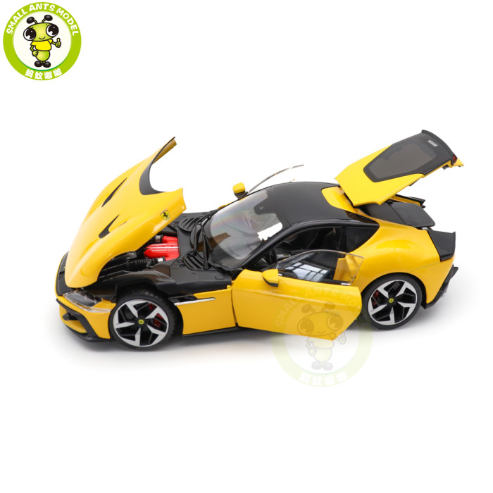 1/18 Ferrari 12 Cilindri Bburago 16928 Diecast Model Racing Car Toys Gifts For Friends