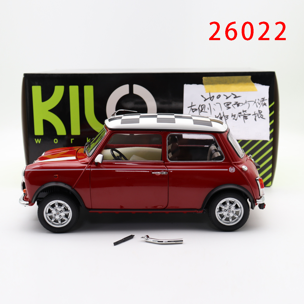 Damaged 1/12 BMW Mini Cooper Classic Car KiloWorks Diecast Model