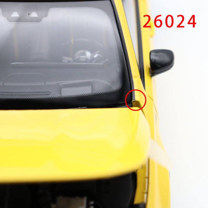 Defective 1/18 Mercedes AMG A45 S NZG Diecast Model Car