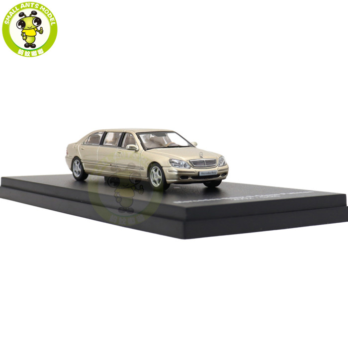 1/64 Almost Real Mercedes Benz S Class Pullman 2002 W220 Diecast Model Toy Car Gifts For Friends