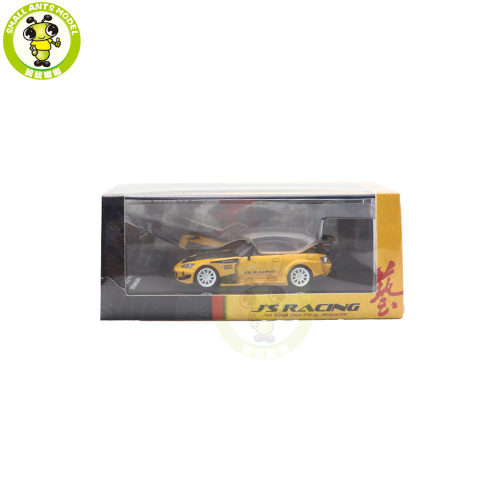 1/64 MOTORHELIX Honda S2000 J's Racing Diecast Model Toy Car Gifts For Father Friends