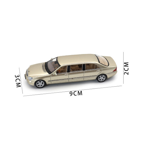 1/64 Almost Real Mercedes Benz S Class Pullman 2002 W220 Diecast Model Toy Car Gifts For Friends