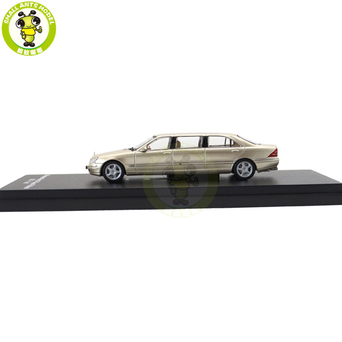 1/64 Almost Real Mercedes Benz S Class Pullman 2002 W220 Diecast Model Toy Car Gifts For Friends
