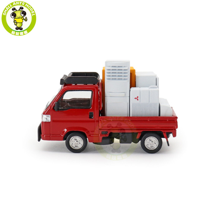 1/64 MOTORHELIX Honda Acty Truck Town Spirit Color Style Diecast Model Toy Car Gifts For Father Friends