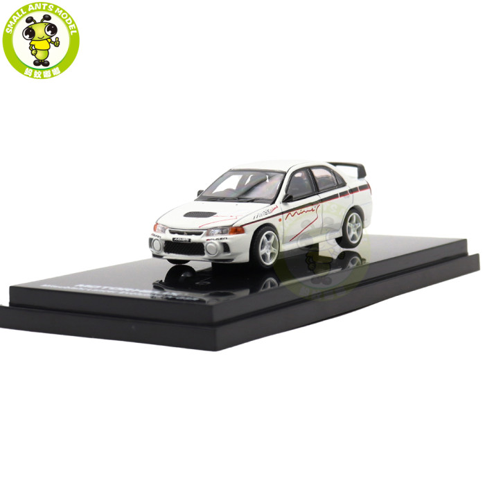 1/64 MOTORHELIX Mitsubishi Lancer EVO IV GSR Diecast Model Toy Car Gifts For Father Friends