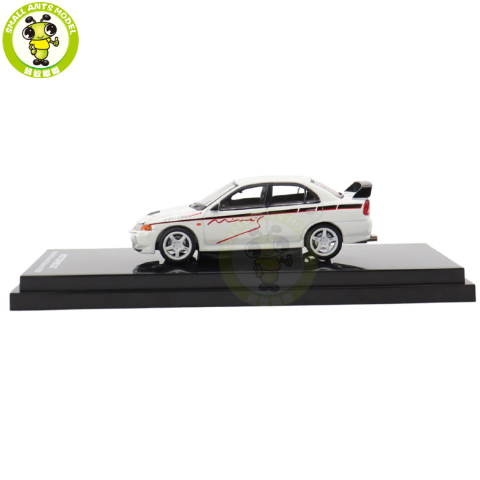 1/64 MOTORHELIX Mitsubishi Lancer EVO IV GSR Diecast Model Toy Car Gifts For Father Friends