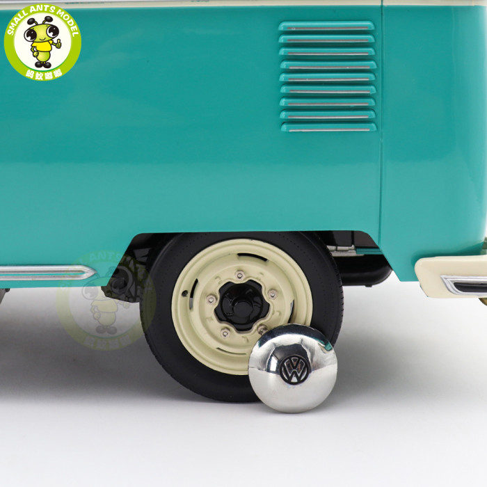 1/12 Sunstar 1962 Volkswagen VW Samba Bus Diecast Model Toys Car Gifts For Friends