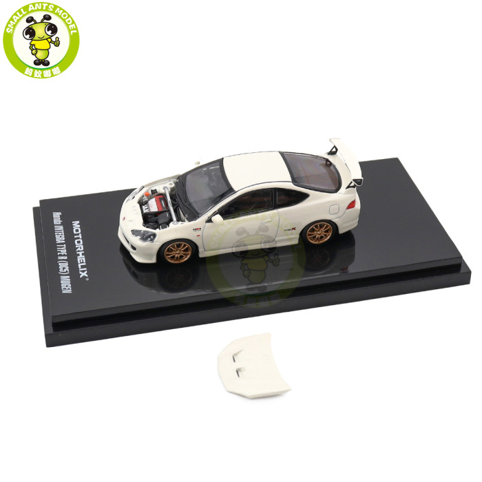 1/64 LCD Honda Integra Type R DC5 Mugen Diecast Model Toy Car Gifts For Friends