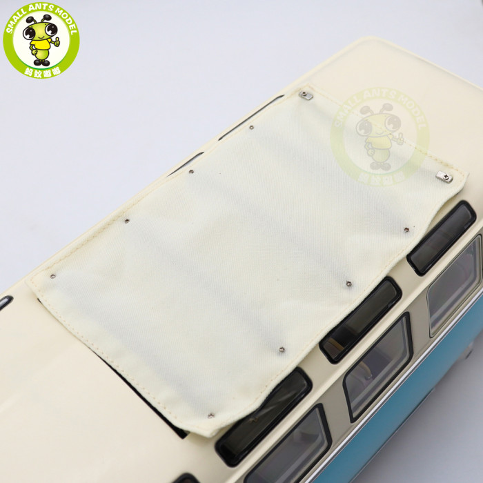 1/12 Sunstar 1962 Volkswagen VW Samba Bus Diecast Model Toys Car Gifts For Friends