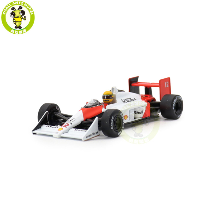 1/64 MINIGT Mclaren MP4/4 #12 1988 Japanese Grand Prix Winner Diecast Model Toy Car Gifts For Friends