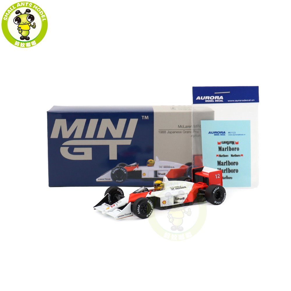 1/64 MINIGT Mclaren MP4/4 #12 1988 Japanese Grand Prix Winner