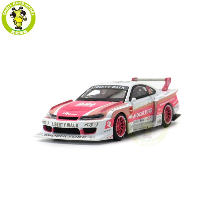 1/64 MINIGT Nissan Silvia S15 LB-Super Silhouette Diecast Model Toy Car Gifts For Friends