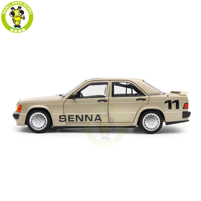 1/18 Mercedes Benz 190E EVO 2.3-16 Nurburgring 1984 Race Of Champions Norev 183832 Ayrton Senna Diecast Model Car