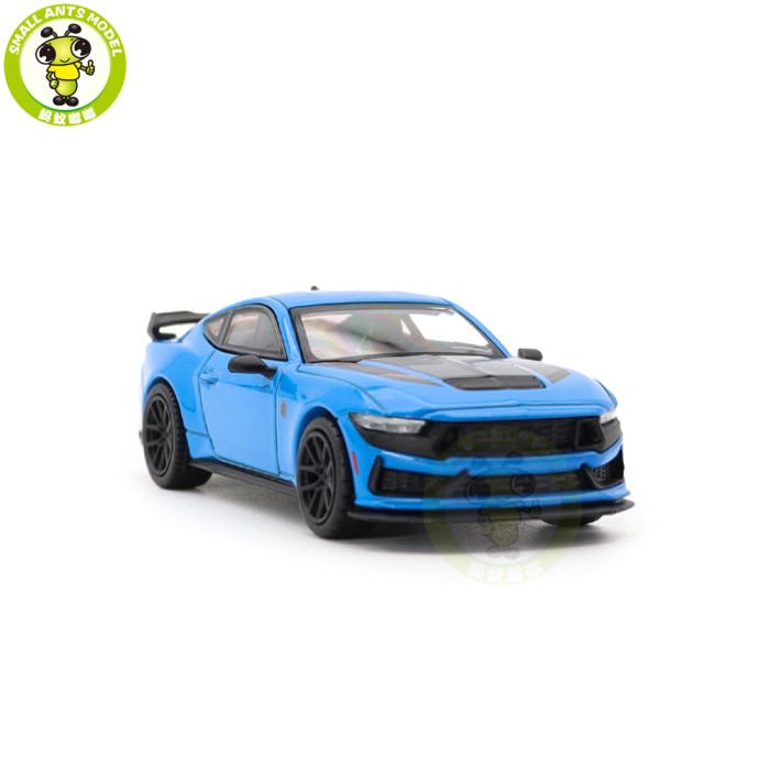 1/64 Ford Mustang Dark Horse MINIGT Diecast Model Toy Car Gifts For Friends Father