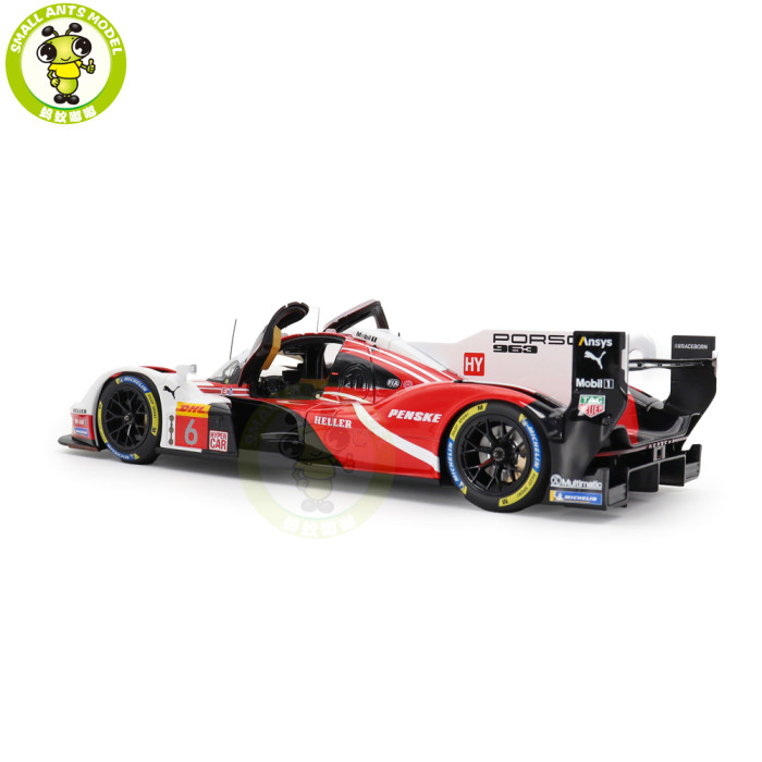 1/18 Norev 187162 Porsche 963 Porsche Team Penske WEC World Champions 2024 Estre Lotterer Vanthoor Diecast Model Toy Car Gifts For Friends