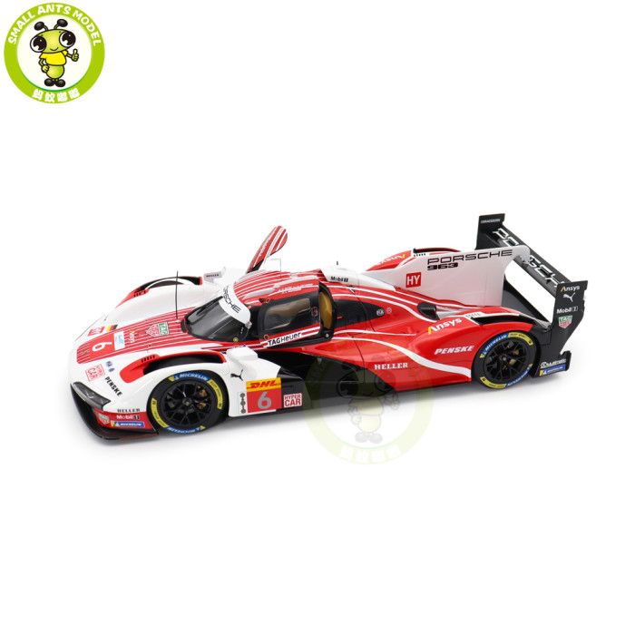 1/18 Norev 187162 Porsche 963 Porsche Team Penske WEC World Champions 2024 Estre Lotterer Vanthoor Diecast Model Toy Car Gifts For Friends
