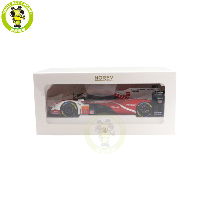 1/18 Norev 187162 Porsche 963 Porsche Team Penske WEC World Champions 2024 Estre Lotterer Vanthoor Diecast Model Toy Car Gifts For Friends