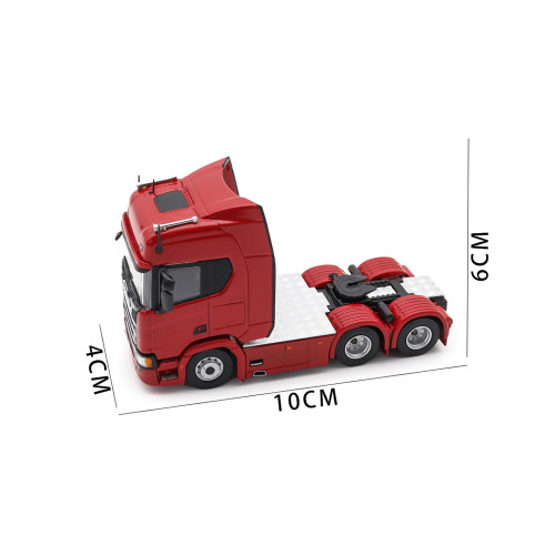 1/64 MASDI Scania 450R R450 Tractor Container Trailer Truck Cargo Diecast Model Toy Car Gifts For Friends