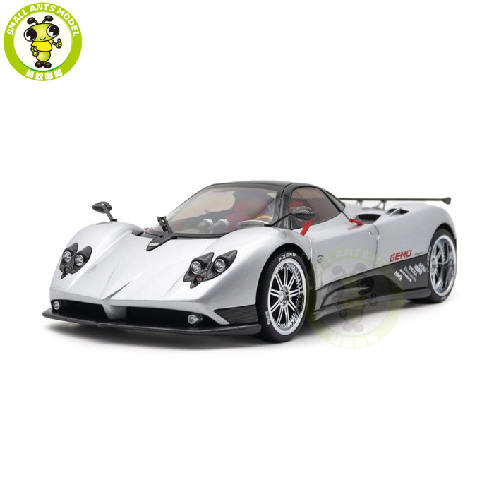1/18 PAGANI ZONDA F 2005 Almost REAL Grigio Mercurio Diecast Model Toy Car Gifts For Friends