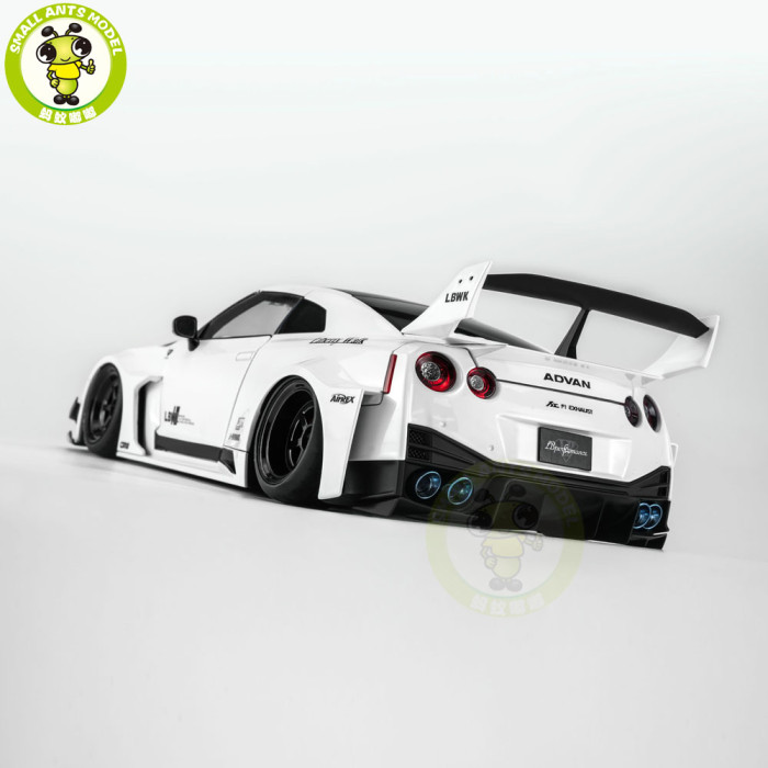 Pre-order 1/18 MOTORHELIX LB-SILHOUETTE WORKS GT NISSAN 35GT-RR VER Diecast Model Toy Car Gifts For Friends