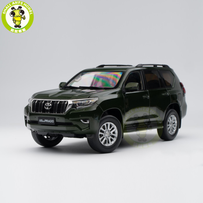 Pre-order YC Model 1/18 Toyota Land Cruiser Prado 2018 LC150 Diecast Model Car Toy Gifts For Friends