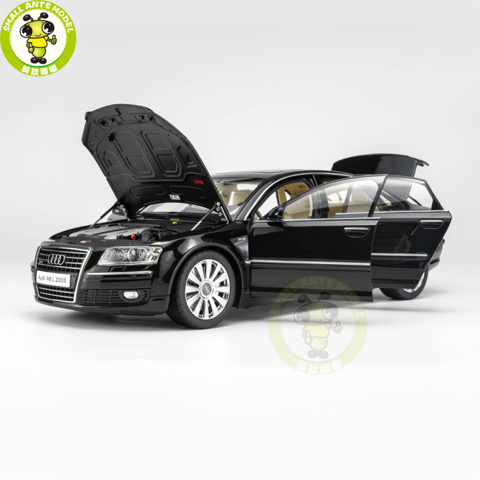 Pre-order 1/18 Audi A8 A8L 2005 W12 D3 Motorhelix Diecast Model Toy Car Gifts For Friends