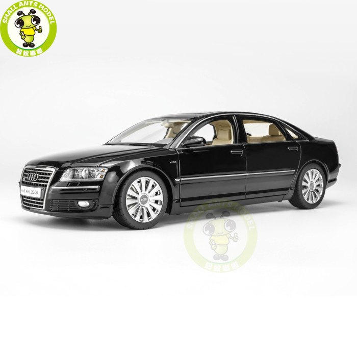 Pre-order 1/18 Audi A8 A8L 2005 W12 D3 Motorhelix Diecast Model Toy Car Gifts For Friends