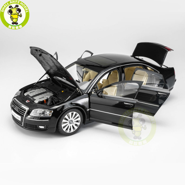 Pre-order 1/18 Audi A8 A8L 2005 W12 D3 Motorhelix Diecast Model Toy Car Gifts For Friends