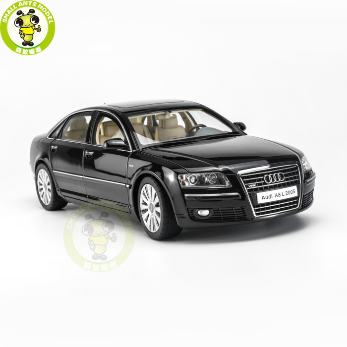 Pre-order 1/18 Audi A8 A8L 2005 W12 D3 Motorhelix Diecast Model Toy Car Gifts For Friends