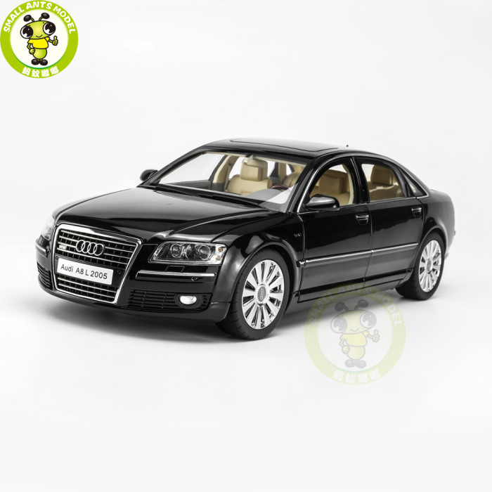 Pre-order 1/18 Audi A8 A8L 2005 W12 D3 Motorhelix Diecast Model Toy Car Gifts For Friends