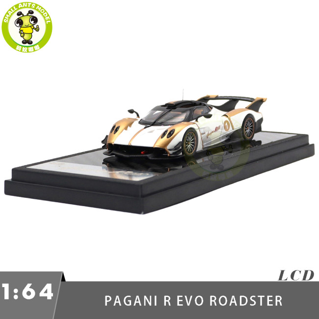 1/64 LCD Pagani Huayra R Evo Roadster Supercar Racing Car Diecast Model Toy Car Gifts For Friends