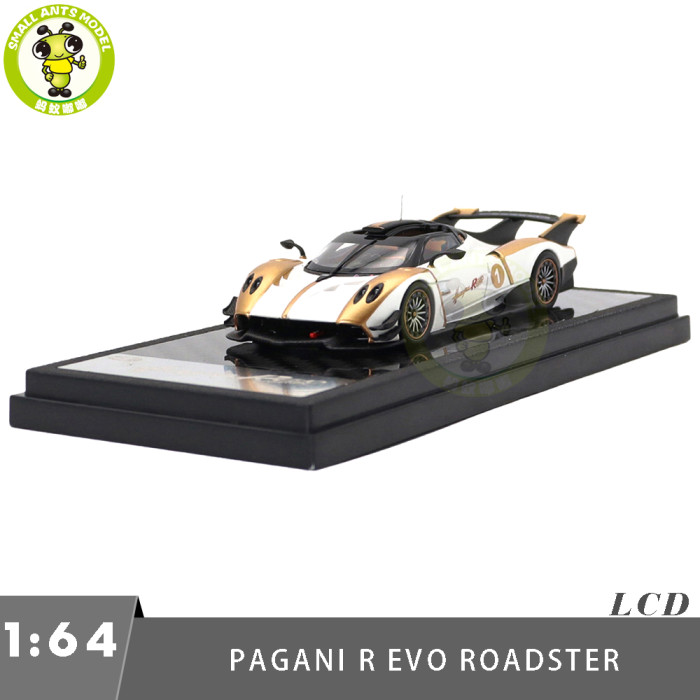 1/64 LCD Pagani Huayra R Evo Roadster Supercar Racing Car Diecast Model Toy Car Gifts For Friends