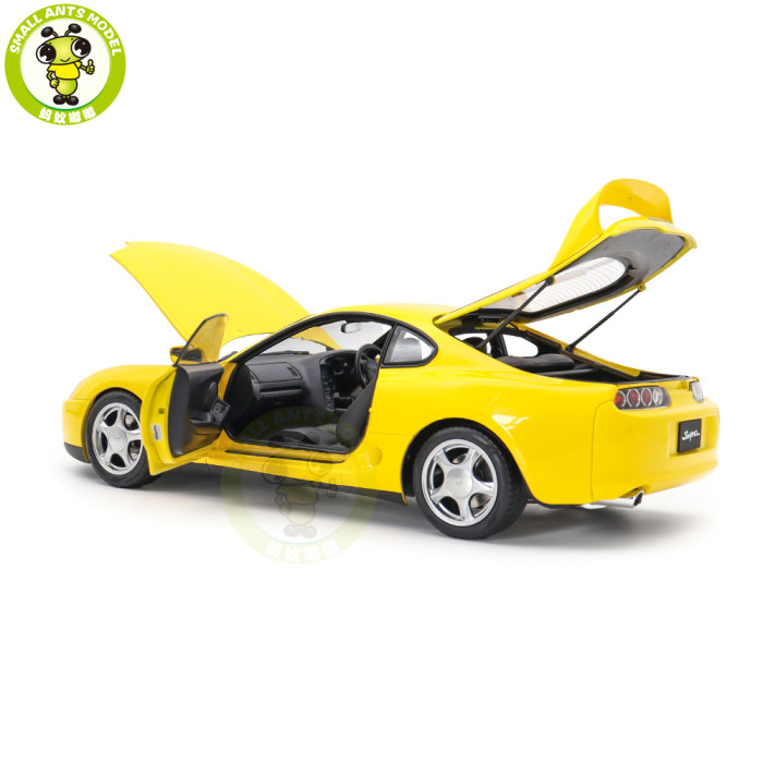 1/18 LCD Toyota Supra A80 Diecast Model Car Gifts For Father Friends