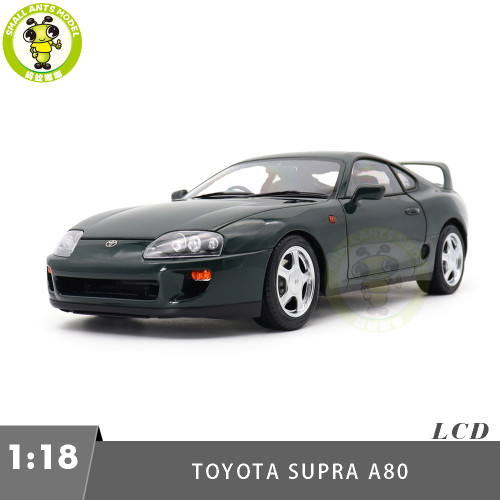 1/18 LCD Toyota Supra A80 Diecast Model Car Gifts For Father Friends