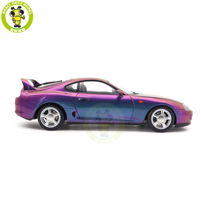 1/18 LCD Toyota Supra A80 Diecast Model Car Gifts For Father Friends