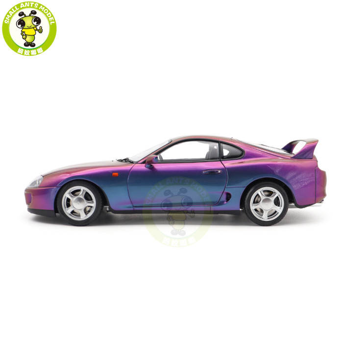 1/18 LCD Toyota Supra A80 Diecast Model Car Gifts For Father Friends