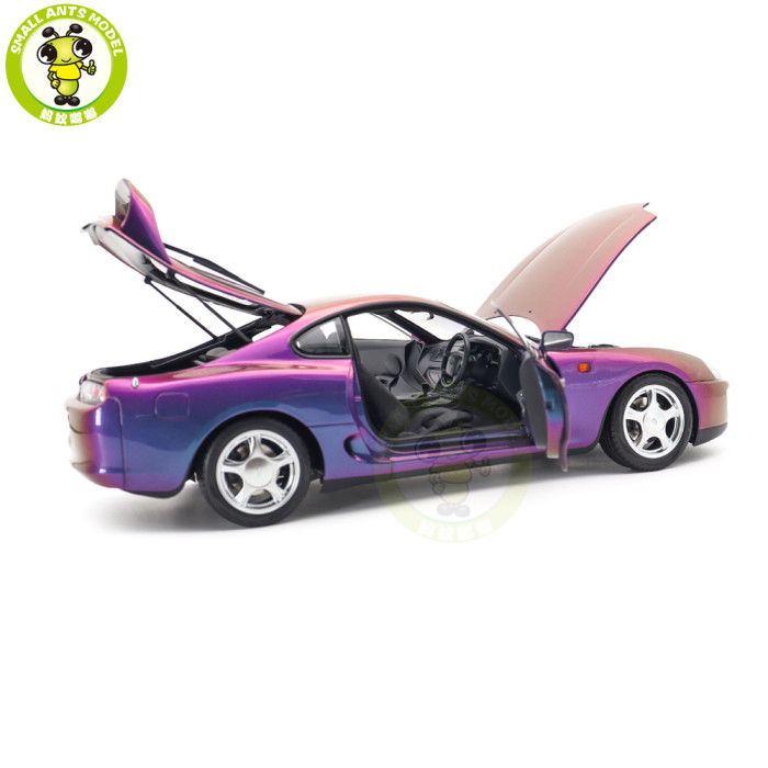 1/18 LCD Toyota Supra A80 Diecast Model Car Gifts For Father Friends
