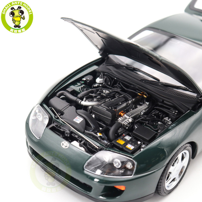 1/18 LCD Toyota Supra A80 Diecast Model Car Gifts For Father Friends