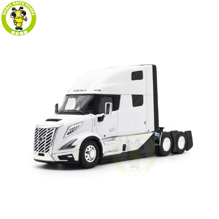 First Gear 1/50 VOLVO VNL 860 High Roof Sleeper 53  BOX Trailer W/Skirts Diecast Model Car Truck
