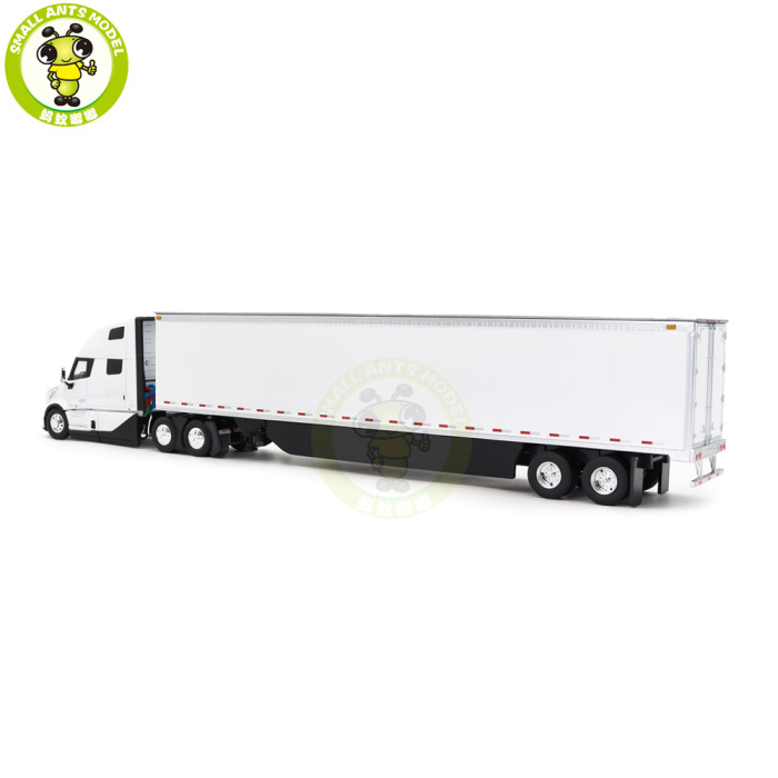 First Gear 1/50 VOLVO VNL 860 High Roof Sleeper 53  BOX Trailer W/Skirts Diecast Model Car Truck