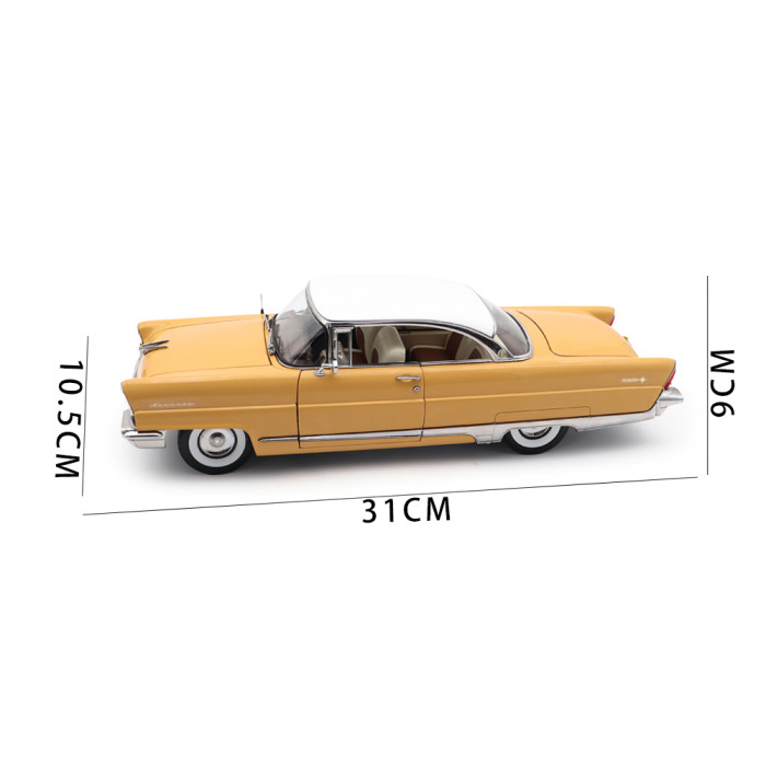 Sunstar 1/18 1956 Lincoln Premiere Hard Top Diecast Model Toy Car Gifts For Friends
