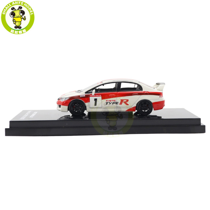1/64 Honda Civic TYPE R FD2 MOTORHELIX Diecast Model Toy Car Gifts For Friends
