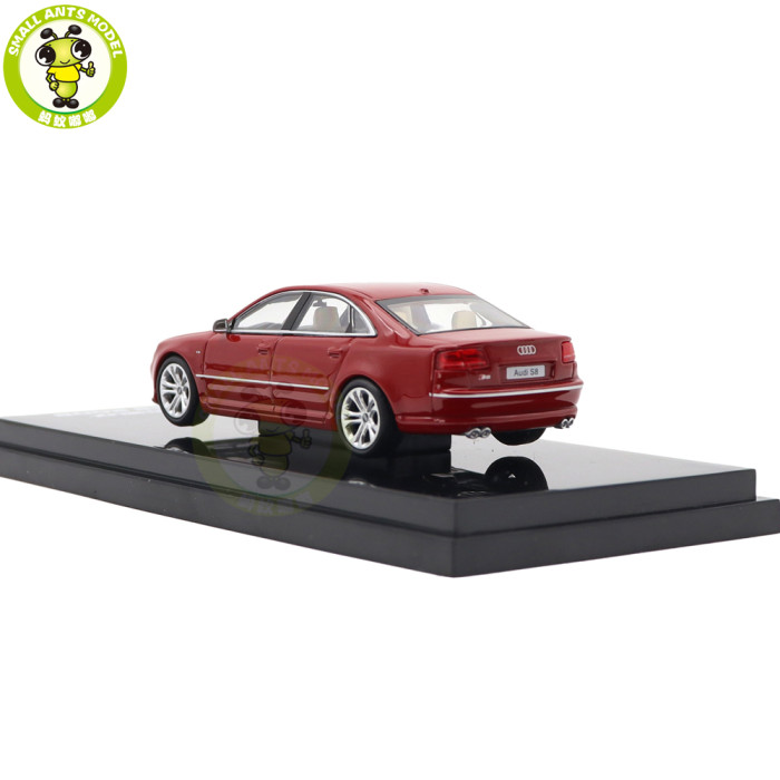 1/64 MOTORHELIX Audi S8 A8 2008 Diecast Model Toy Car Gifts For Father Friends