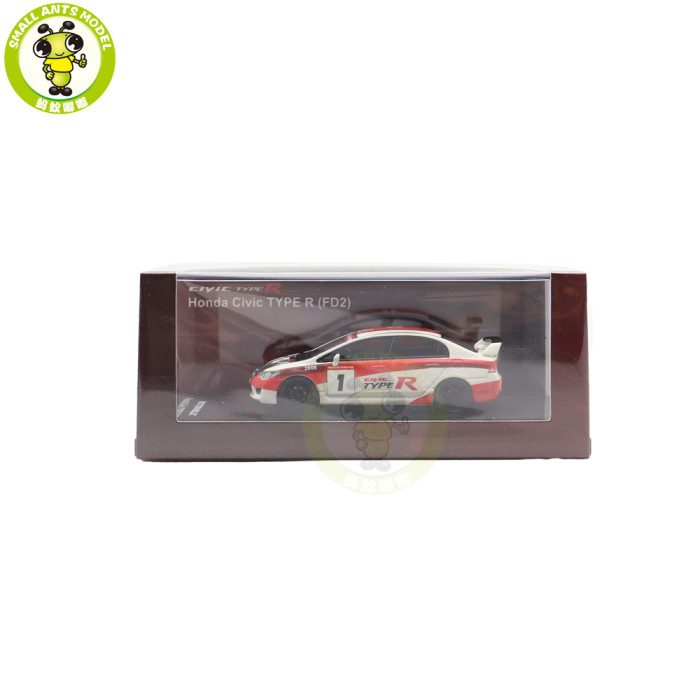 1/64 Honda Civic TYPE R FD2 MOTORHELIX Diecast Model Toy Car Gifts For Friends