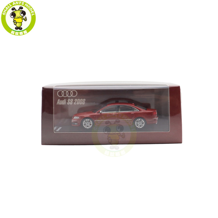 1/64 MOTORHELIX Audi S8 A8 2008 Diecast Model Toy Car Gifts For Father Friends
