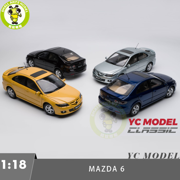 Pre-order 1/18 Mazda 6 Sedan YC MODEL Diecast Model Toy Car Gifts For Friends Father
