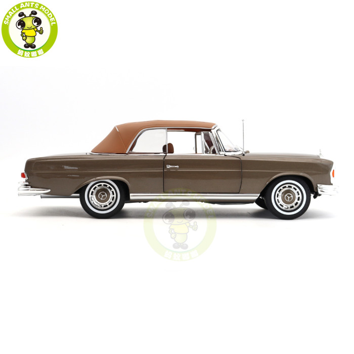 1/18 Mercedes Benz 280SE 280 SE Cabriolet 1969 Norev 183757 Diecast Model Car Toy Gifts For Friends
